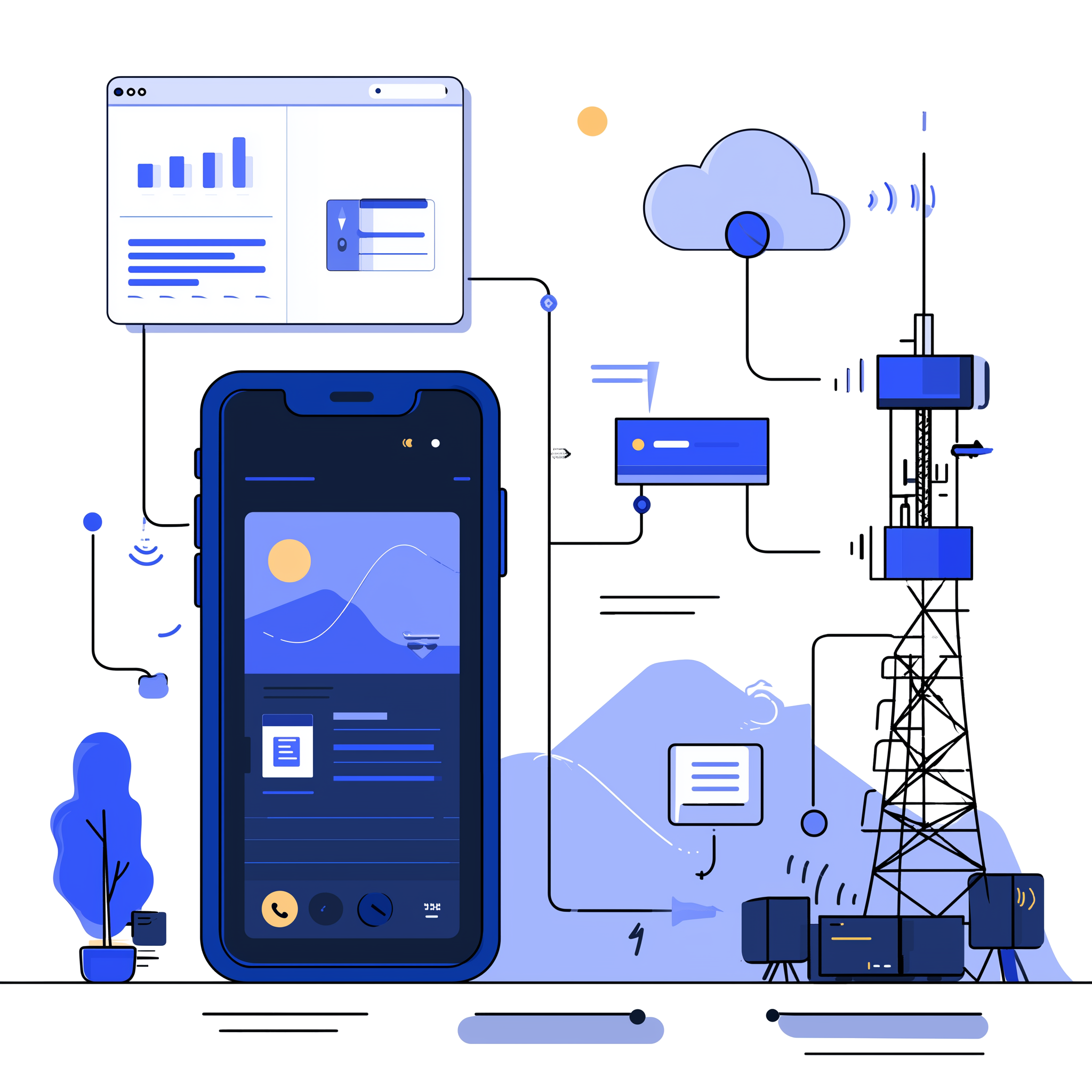 Telefonia komórkowa i stacjonarna